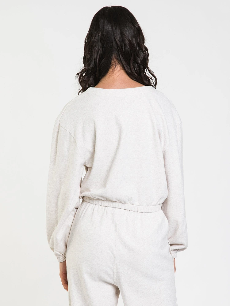 SWEAT-SHIRT À COL EN V KAILAH