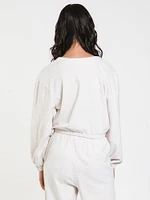 SWEAT-SHIRT À COL EN V KAILAH