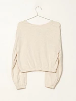 SWEAT-SHIRT À COL EN V KAILAH