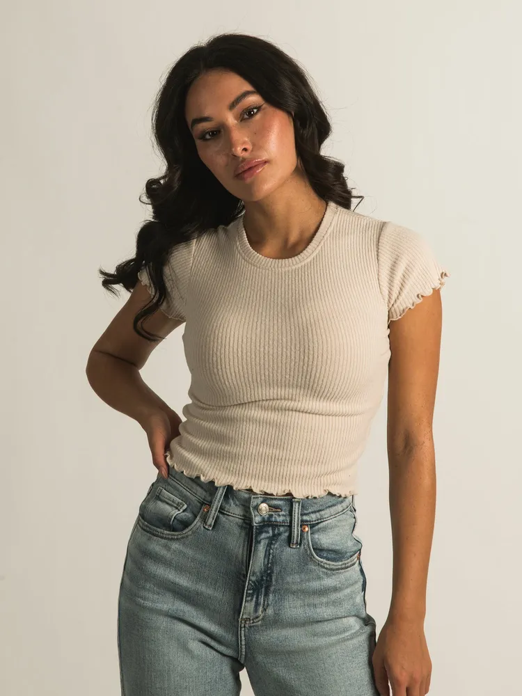 HARLOW ALLIE RIBBED TEE