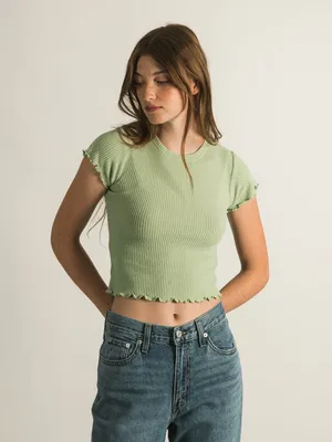 HARLOW ALLIE RIBBED TEE