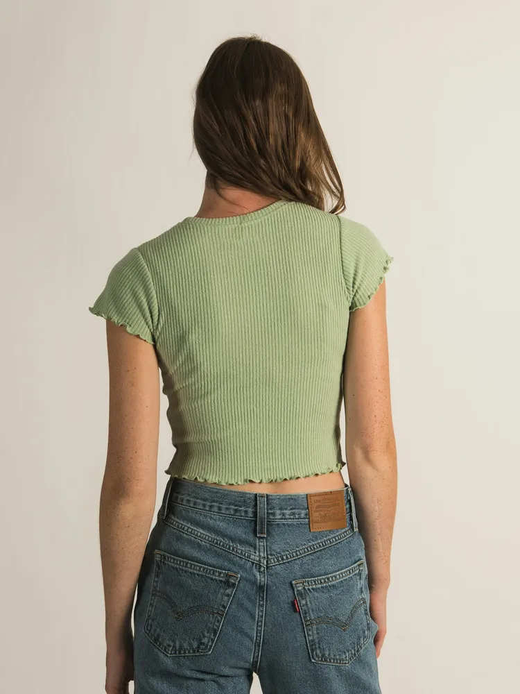 HARLOW ALLIE RIBBED TEE