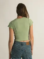 HARLOW ALLIE RIBBED TEE