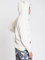 AVA SHERPA HOODIE - CLEARANCE