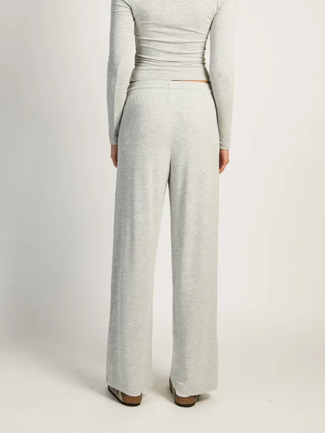 Boathouse HARLOW MOLLY LOUNGE MELANGE PANT - HEATHER GREY