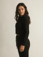 HARLOW GIANNA PLUSH HOODIE - CLEARANCE