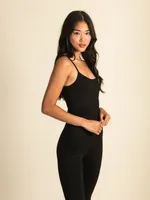 HARLOW RUBY ROMPER - BLACK