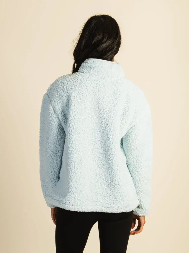 HARLOW TEDDY SHERPA QUARTER ZIP