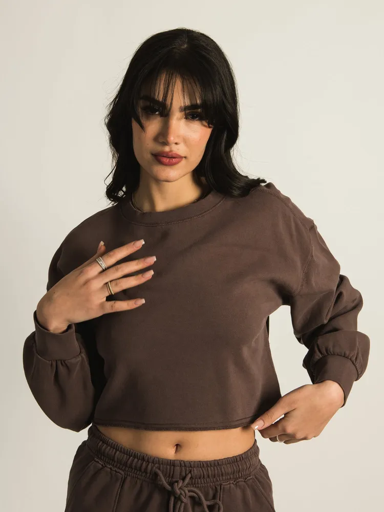 HARLOW GISELLE CROPPED CREW - CLEARANCE