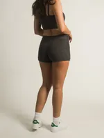 HARLOW FUZZY BIKER SHORT - CLEARANCE