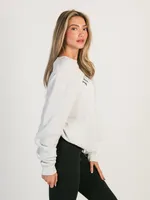 HARLOW WINNIE MELANGE WAFFLE LONG SLEEVE