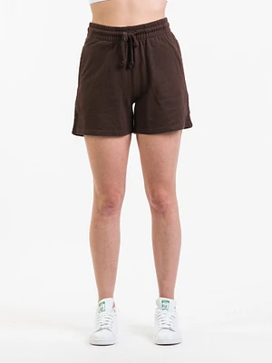 HARLOW FLEECE BERMUDA SOLID SHORT