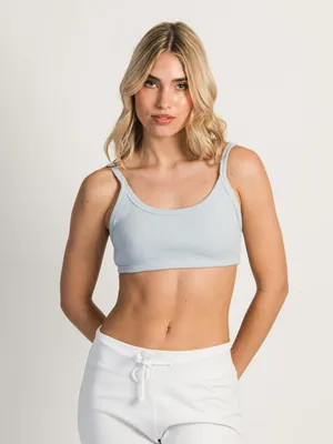 HARLOW RIBBED OPEN BACK BRALETTE