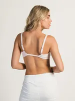 HARLOW RIBBED OPEN BACK BRALETTE