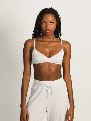 HARLOW IRIS MELANGE BRALETTE - CLOUD