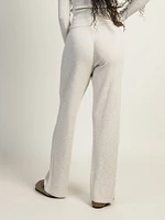 HARLOW WINNIE MELANGE LOUNGE PANT - CLOUD