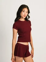T-SHIRT GAUFRÉ HARLOW ALLIE