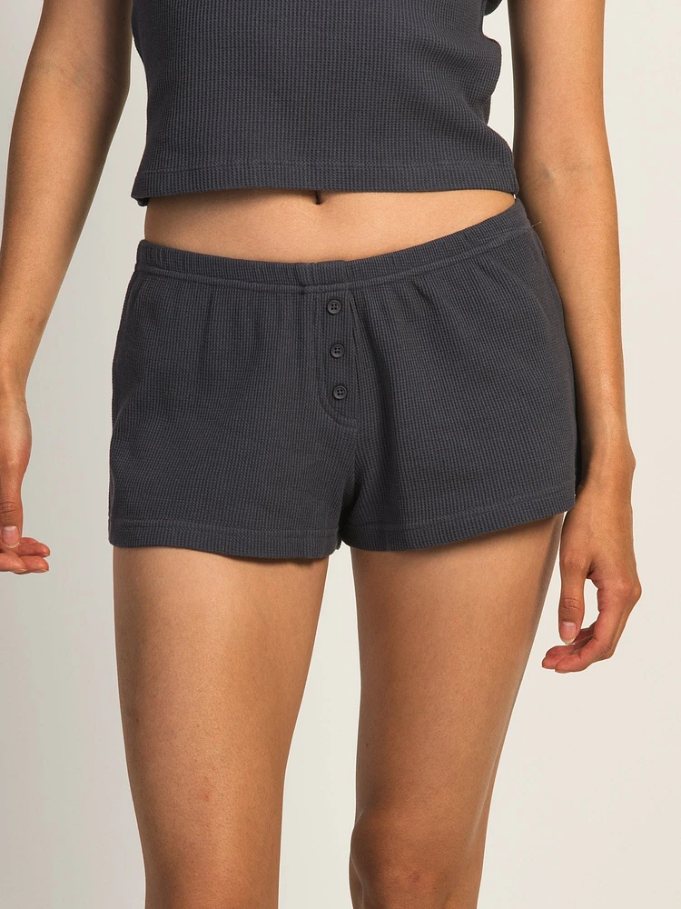 HARLOW ALLIE WAFFLE SHORT