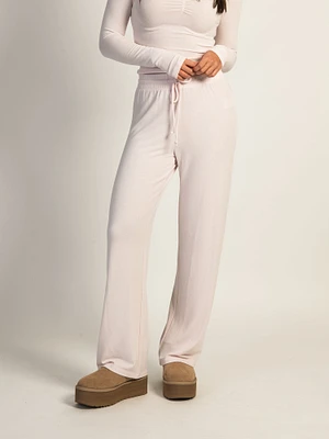 HARLOW MOLLY LOUNGE PANT - BABY PINK