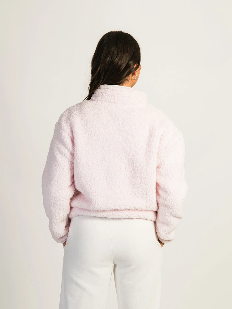 CHANDAIL ¼ ZIP HARLOW TEDDY SHERPA