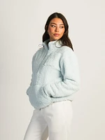 CHANDAIL ¼ ZIP HARLOW TEDDY SHERPA