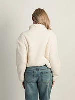 HARLOW TEDDY SHERPA QUARTER ZIP