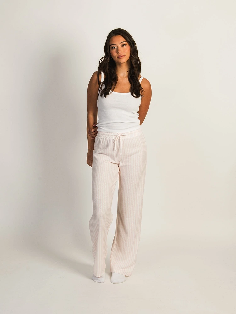 PANTALON IMPRIMÉ HARLOW HOLIDAY - ROSE BB