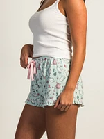 HARLOW AVA LOUNGE SHORT - BLUE