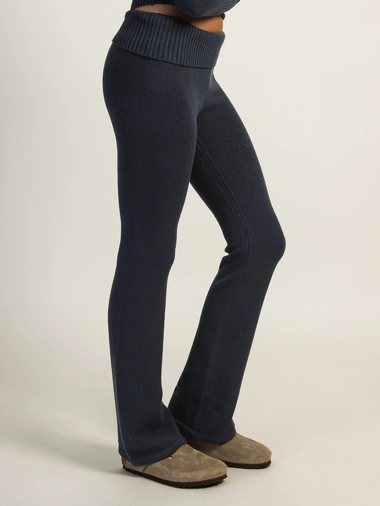 HARLOW BROOKE FLARE PANT - INDIGO