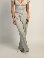 HARLOW MOLLY LOUNGE PANT - GRIS CHINÉ