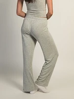 HARLOW MOLLY LOUNGE PANT - HEATHER GREY