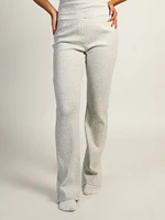 HARLOW PAYTON POINTELLE MELANGE PANT - CLOUD