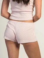 SHORT HARLOW MADELINE HEART - BABY PINK