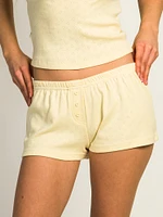 SHORT HARLOW MADELINE HEART - JAUNE