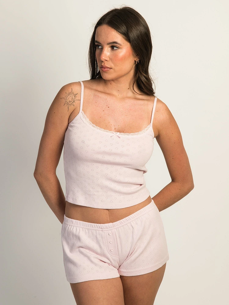 HARLOW MALLORY HEART TANK TOP