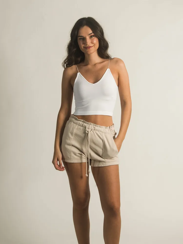 HARLOW GISELLE PAPERBAG FLEECE SHORT