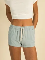 HARLOW SCALLOPED ELASTIC SHORT