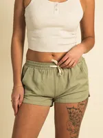 HARLOW SCALLOPED ELASTIC SHORT - CLEARANCE