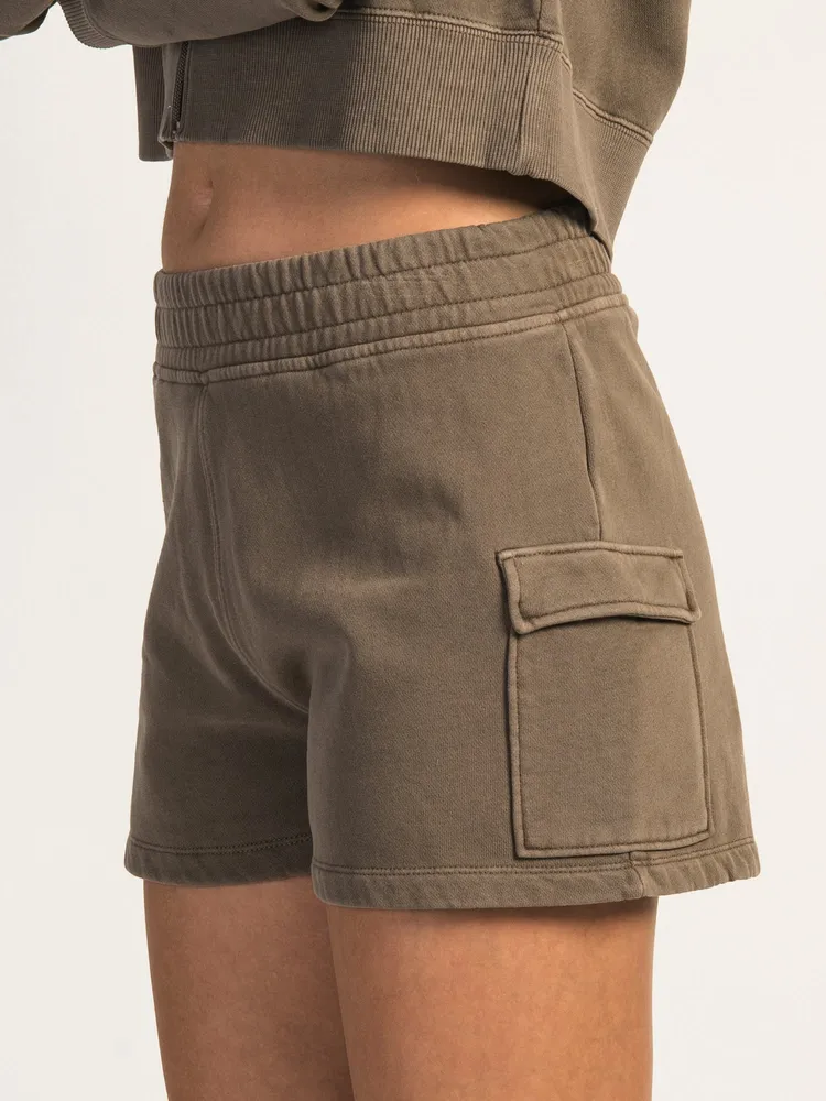 SHORT HEIDI POLAIRE - CHARCOAL