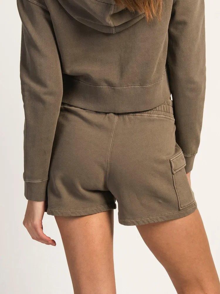 SHORT HEIDI POLAIRE - CHARCOAL