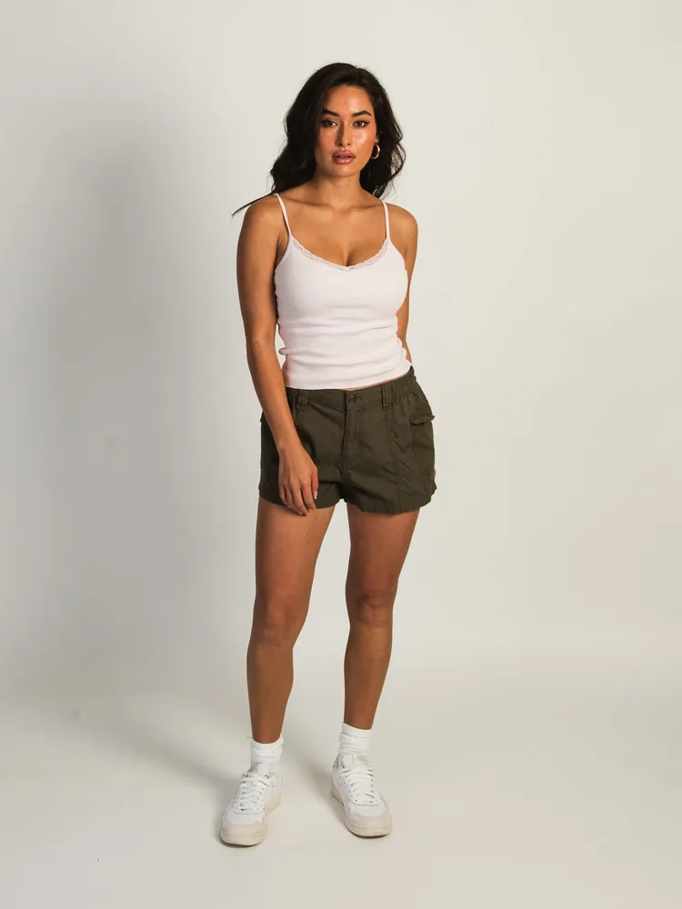 HARLOW LOW RISE CARGO SHORT