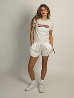 HARLOW SPICE SHORT - WHITE