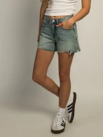 HARLOW MIDI SHORT - LIGHT WASH DENIM