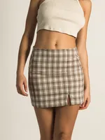 HARLOW CAMILLE MINI SLIT SKIRT - CLEARANCE