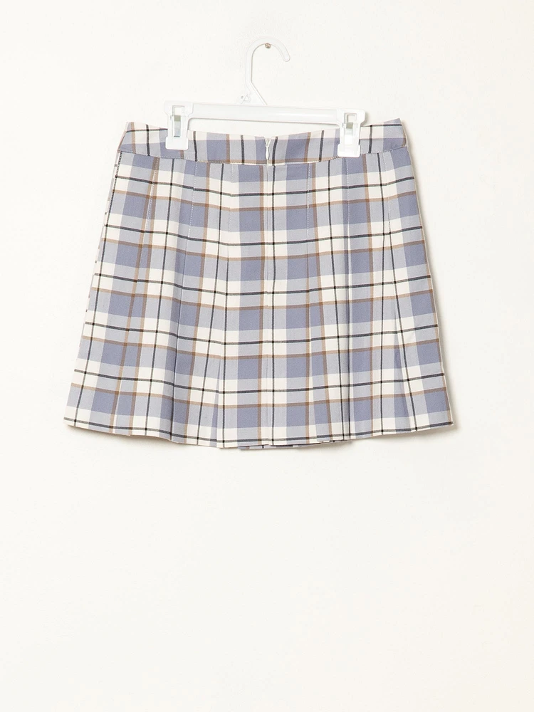 HARLOW MOLLY PLEATED PLAID SKIRT - CLEARANCE