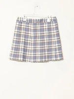 HARLOW MOLLY PLEATED PLAID SKIRT - CLEARANCE