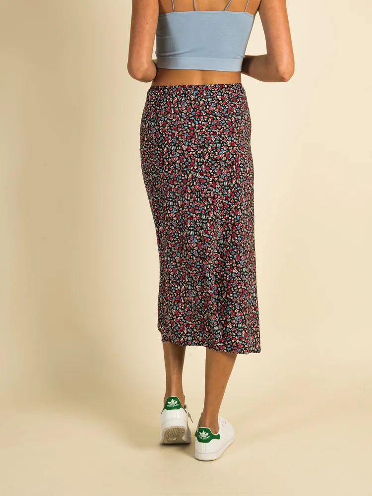 HARLOW MIDI SLIT SKIRT