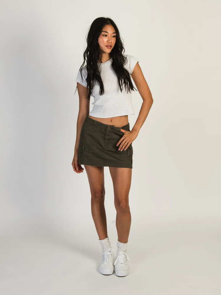 HARLOW KARLY CARGO SKIRT - ARMY