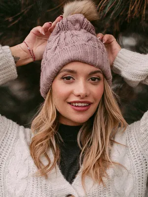 LILY FAUSSE FOURRURE POM POM