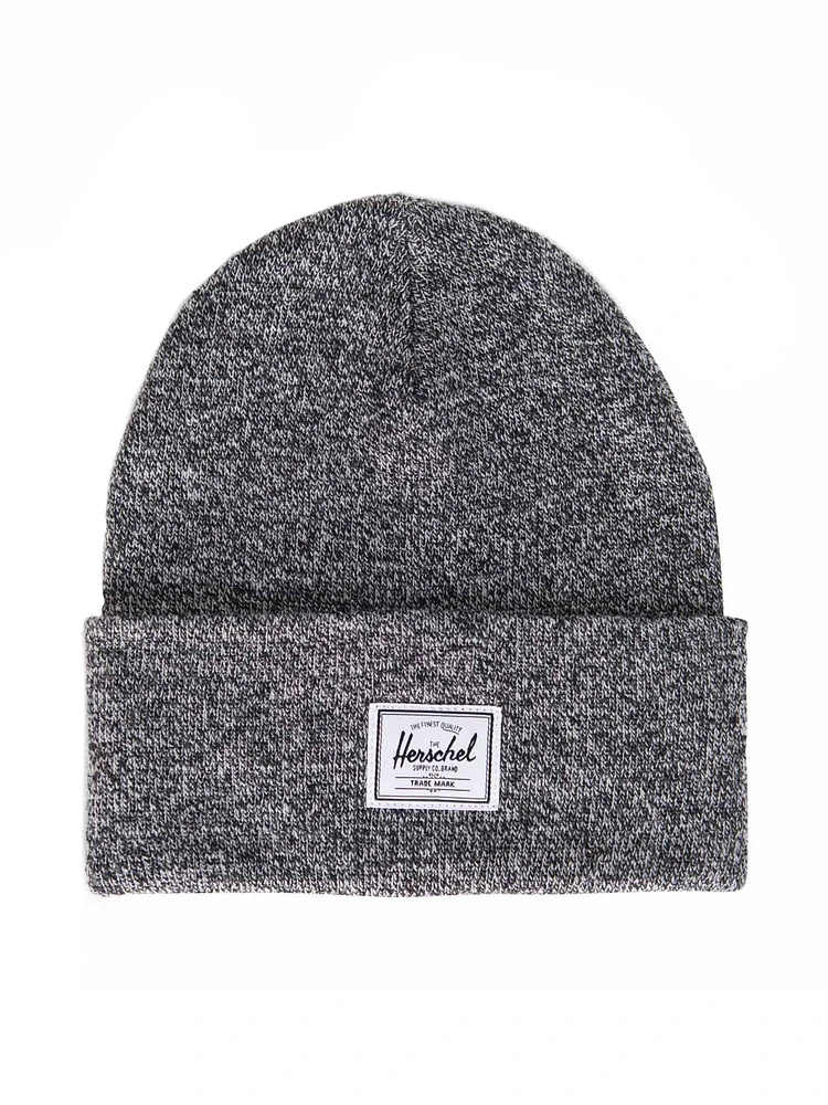 HERSCHEL SUPPLY CO. ELMER BEANIE - HEATHER BLACK - CLEARANCE